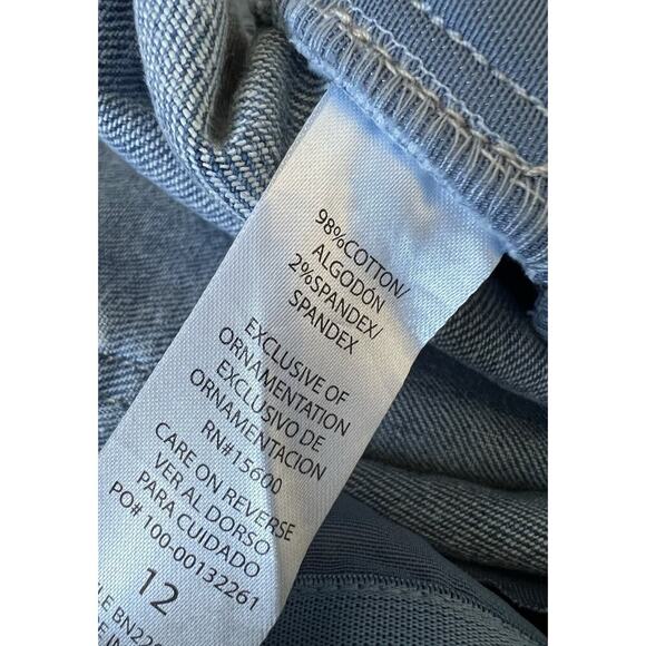 Democracy Ab Technology Sky Rise Denim Jeans Stretch Womens Size 12 Slimming NWT - Picture 4 of 8